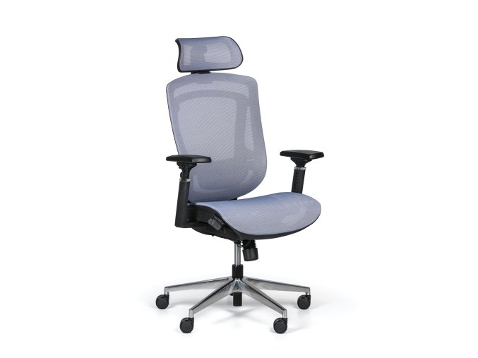 kancelarska zidle berry modra 55042