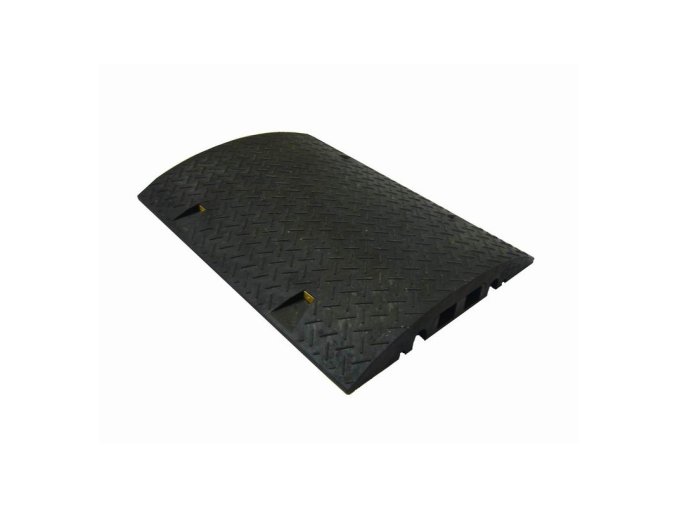 ochrana kabelu delka 0 8 m sirka 600 mm 6 otvoru cerna 58840