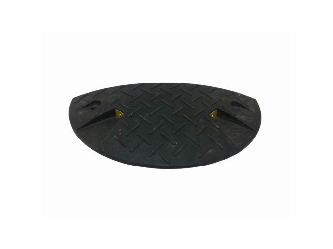 zpomalovaci prah 10 km h koncovy cerny 58927