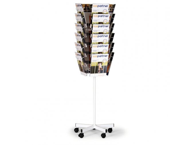 otocny stojan na prospekty 24 x a4 1365
