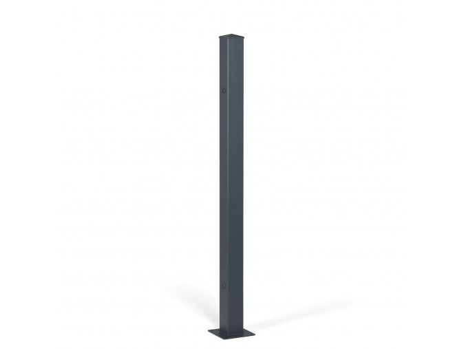 sloupek c na kridlovou branu a branku s patkou 62755