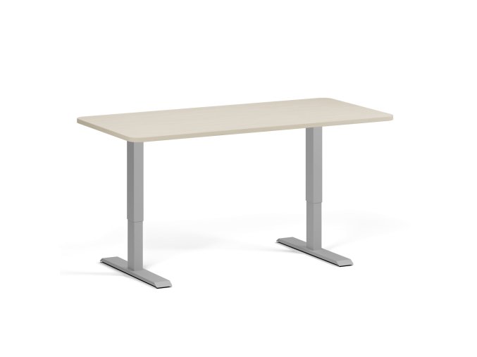 vyskove nastavitelny stul 160x80 cm 2 motory zaoblene rohy seda podnoz briza 98766