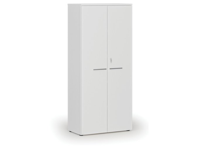 kancelarska skrin s dvermi primo white 800 x 420 x 1781 mm bila 71833