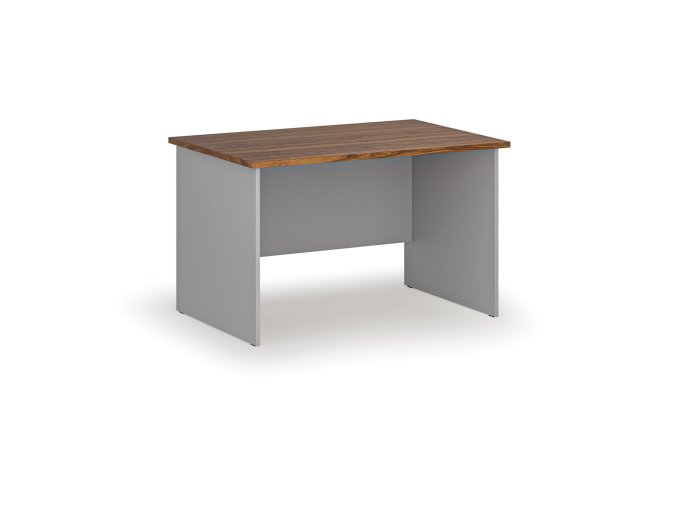 kancelarsky psaci stul primo gray 120x80 cm seda orech 73825