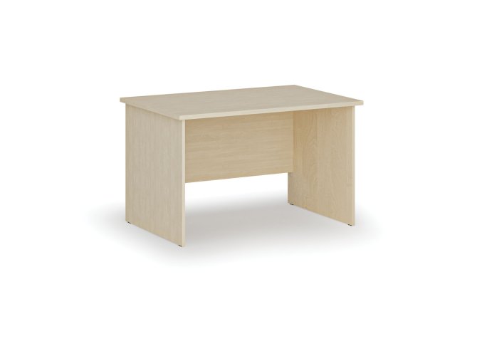 Kancelářský psací stůl PRIMO WOOD, 120x80 cm, bříza
