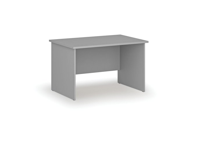 Kancelářský psací stůl PRIMO GRAY, 120x80 cm, šedá