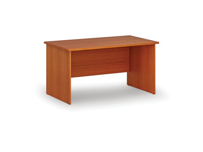 Kancelářský psací stůl PRIMO WOOD, 140x80 cm, třešeň