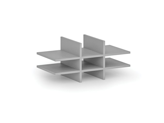 Nika PRIMO GRAY, 762 x 378 x 320 mm, šedá