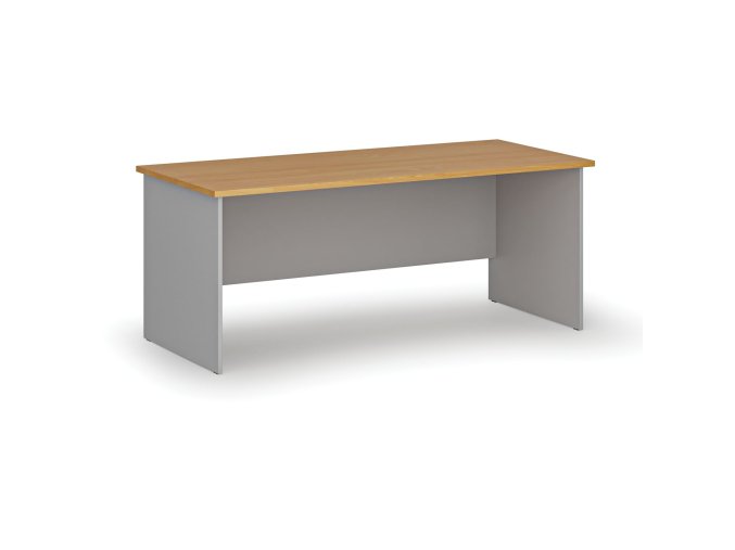 kancelarsky psaci stul primo gray 180x80 cm seda buk 74092