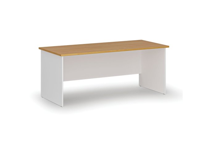 kancelarsky psaci stul primo white 180x80 cm bila buk 74121