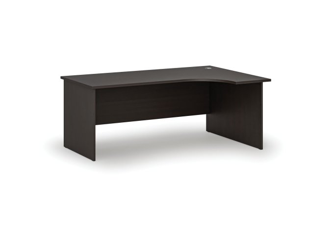 rohovy kancelarsky psaci stul primo wood 180x120 cm pravy wenge 73778