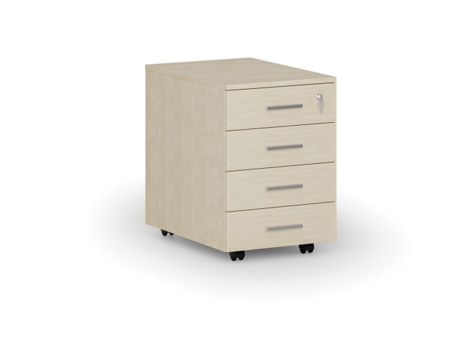 kancelarsky mobilni kontejner primo wood 4 zasuvky briza 71357