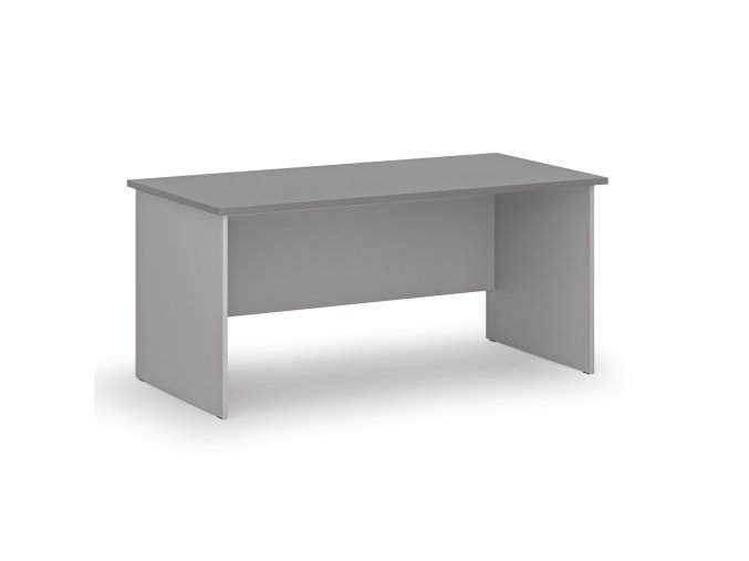 Kancelářský psací stůl PRIMO GRAY, 160x80 cm, šedá/grafit