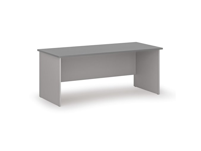 Kancelářský psací stůl PRIMO GRAY, 180x80 cm, šedá/grafit