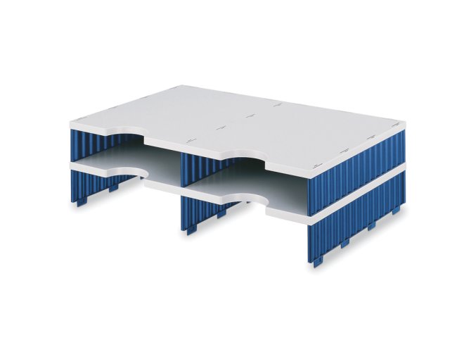 tridici moduly 4 pridavne prihradky modra 28711