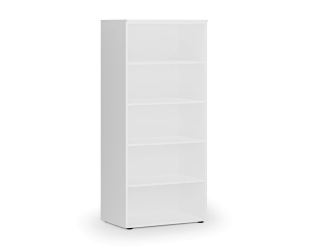 kancelarsky regal primo white 800 x 500 x 1781 mm bila 83655