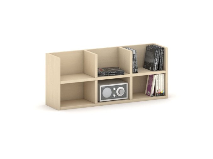 police na zed primo 2 patrova 6 oddilu 800 x 200 x 350 mm briza 86246