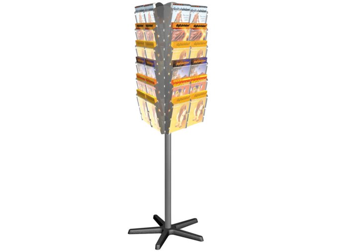 otocny stojan na prospekty 36 x a4 1381