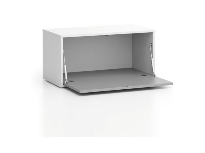 nizka skrinka layers vyklopna 800 x 400 x 394 mm bila seda 85995