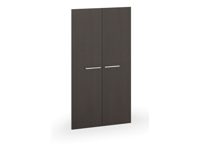Křídlové dveře PRIMO, pár, výška 1393 mm, wenge