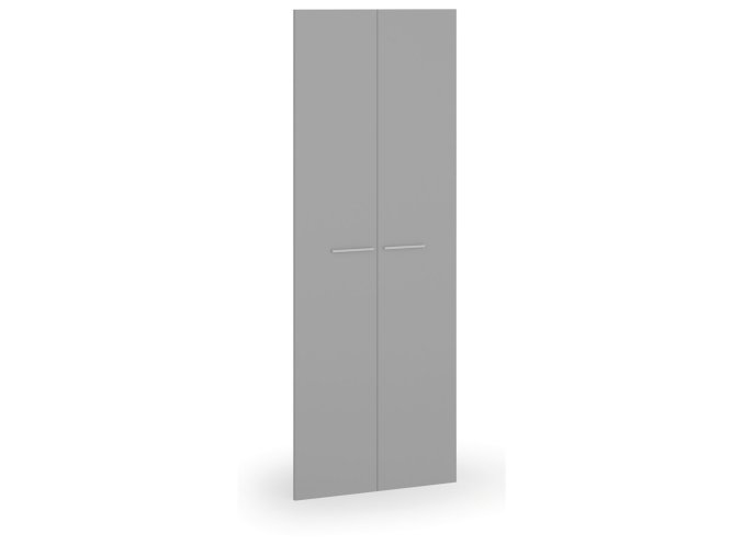 Křídlové dveře PRIMO, pár, výška 2087 mm, šedá