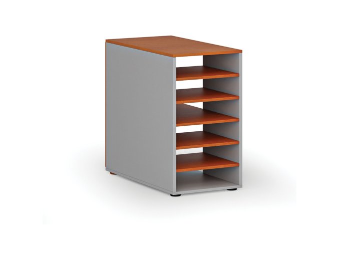 pristavna policova skrinka k pracovnimu stolu primo gray prava seda tresen 86929