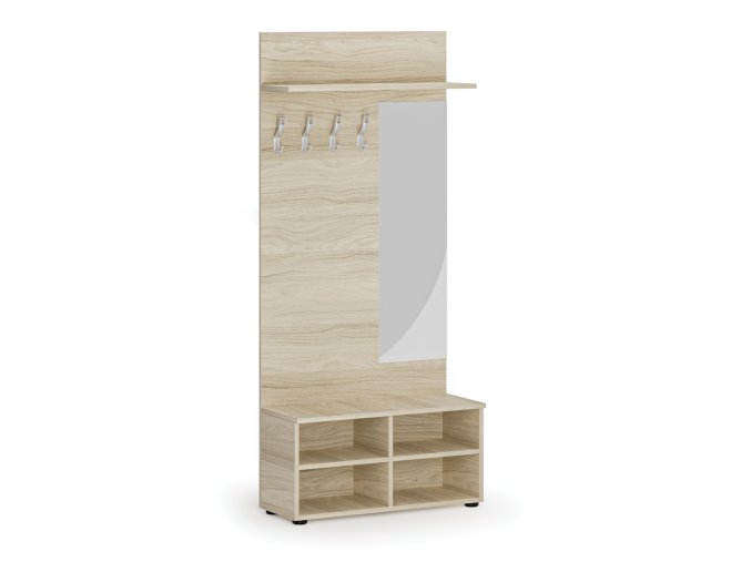 vesakova stena s botnikem a zrcadlem primo 4 hacky police dub prirodni 88352