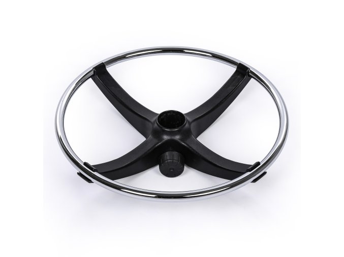 operny kruh pro pracovni zidle ocel chrom 450 mm 90245