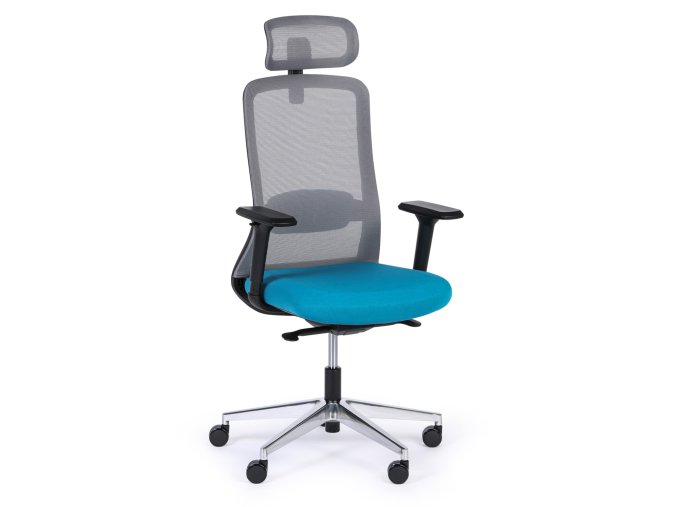 kancelarska zidle jill modra seda 113887