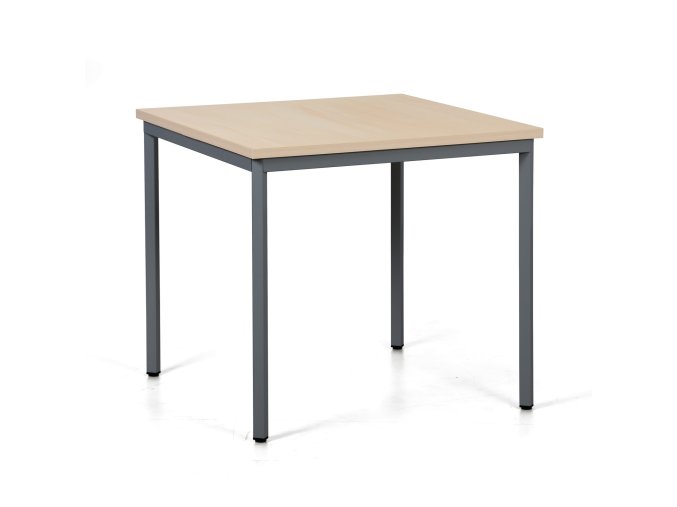 jidelni stul trivia 80x80 cm tmave seda podnoz briza 92232