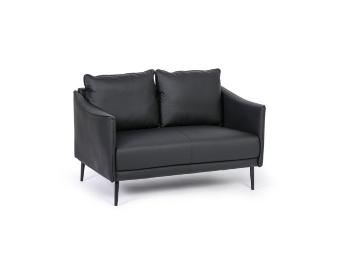 kozena sedaci souprava patty dvoumistna cerna 95897