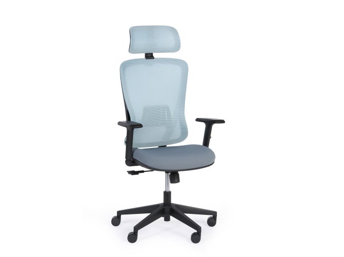 kancelarska zidle marco modra seda 101203