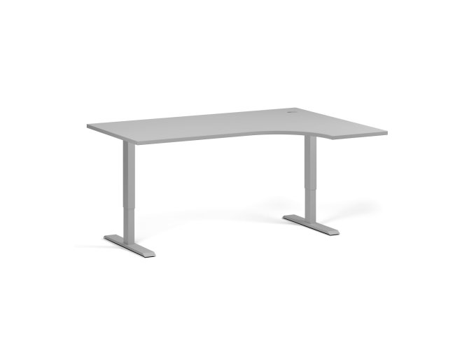 rohovy vyskove nastavitelny stul 160x120 cm 1 motor l p seda podnoz seda 102323