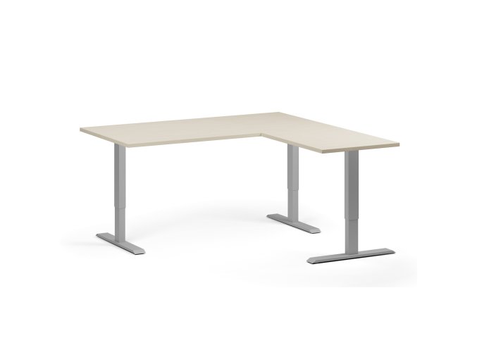 rohovy vyskove nastavitelny stul 160x160 cm 3 motory l p seda podnoz briza 103231