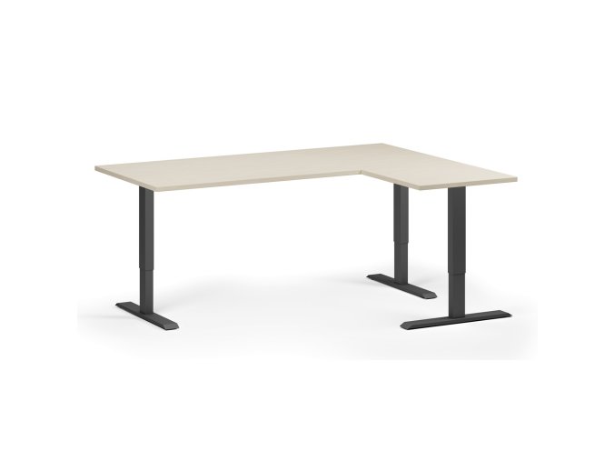 rohovy vyskove nastavitelny stul 180x140 cm 3 motory l p cerna podnoz briza 102801