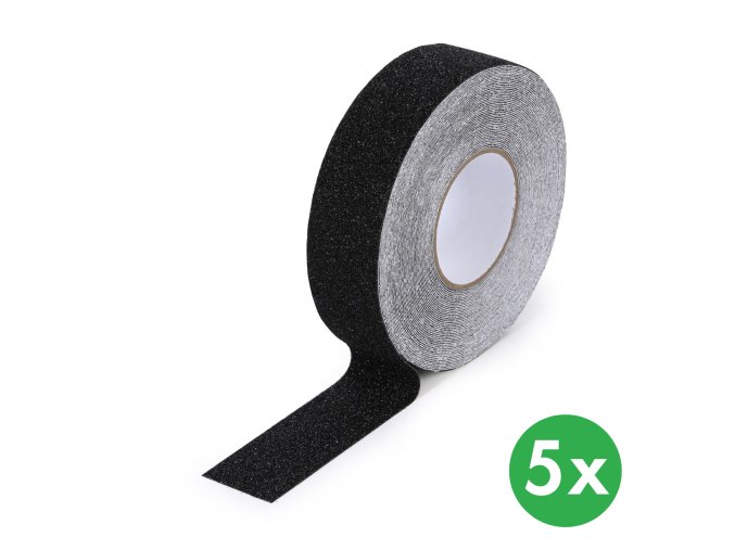 protiskluzova paska hrube zrno 50 mm x 18 3 m baleni 5 ks cerna 116702