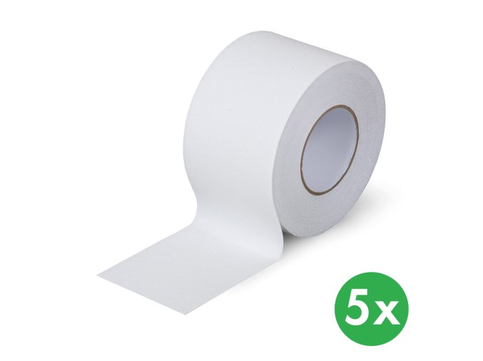 protiskluzova paska hrube zrno 100 mm x 18 3 m baleni 5 ks bila 116734