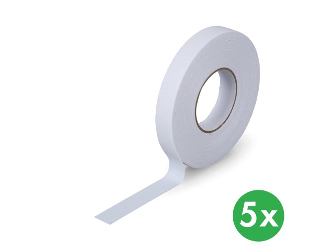 protiskluzova paska pro mokre prostredi 25 mm x 18 3 m baleni 5 ks vodeodolna bila 116749