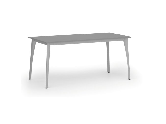 jednaci kancelarsky stul primo omega 160x80 cm seda podnoz grafit 107287