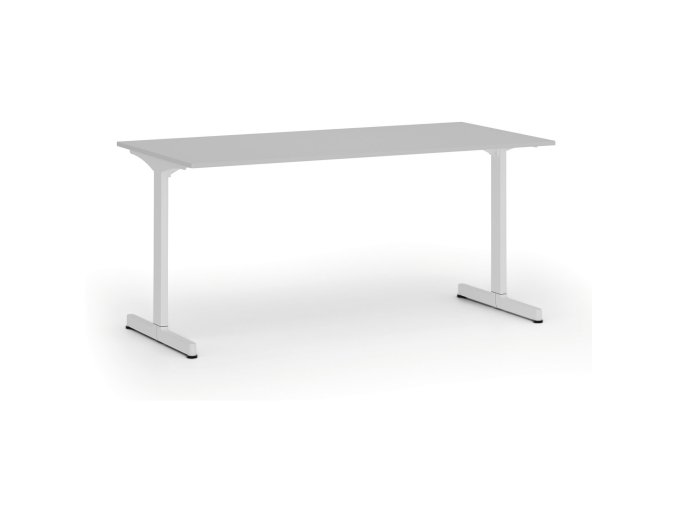 kancelarsky stul primo beta 160x80 cm bila podnoz seda 108042