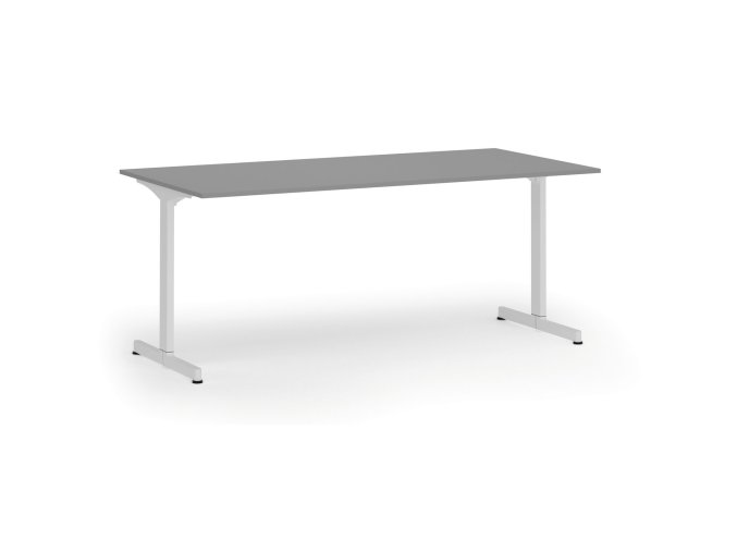 kancelarsky stul primo beta 180x90 cm bila podnoz grafit 107977