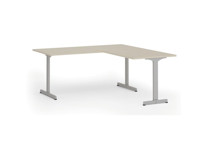 rohovy kancelarsky stul primo beta l 180x180 cm l p seda podnoz briza 107212