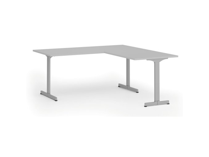 rohovy kancelarsky stul primo beta l 180x180 cm l p seda podnoz seda 107236