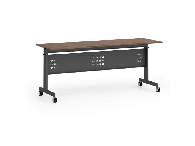 mobilni stul primo mobi 180x60 cm cerna podnoz orech 107080