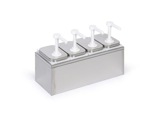 davkovac na omacky 4 pumpicky 4x 2 l 475 x 200 x 255 mm 111352