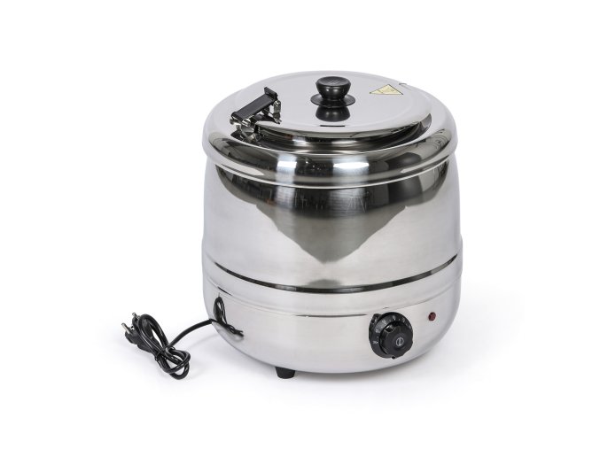 elektricky kotlik na polevku 10 l 340 x 360 mm stribrny 111681