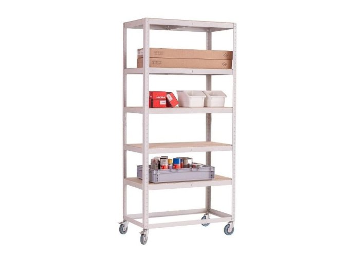 pojizdny policovy regal 1920 x 905 x 505 mm 111914