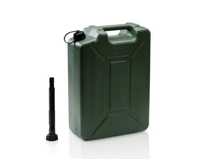 Plastový army kanystr na pohonné hmoty 20L