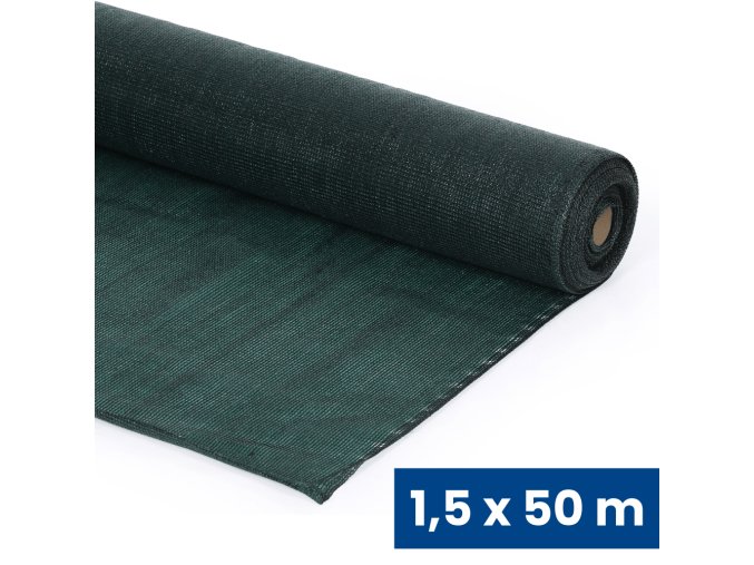 Stínicí tkanina na plot 90%, 150 g/m2, 1,5 x 50 m