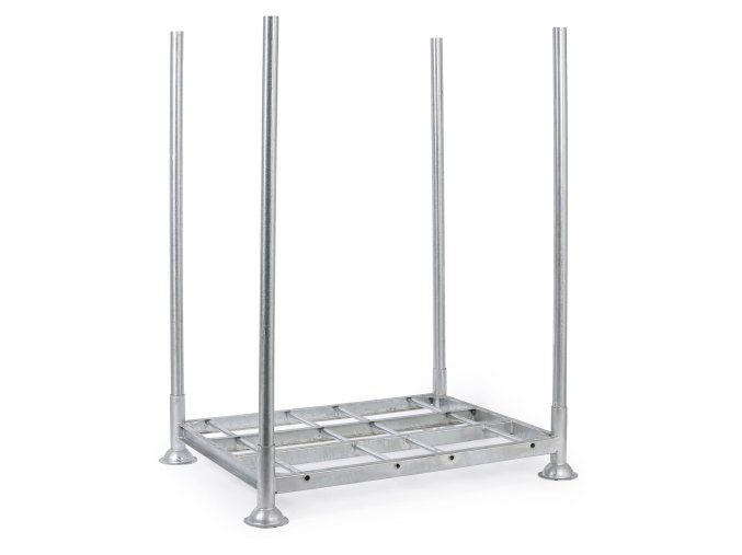 Paleta sloupková, stohovatelná, 1060 x 1395 x 1960 mm